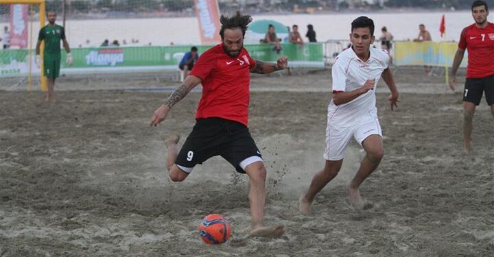 2018 Tff Plaj Futbolu Ligi Alanya Etabı Başladı
