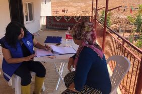 Büyükşehir ekipleri Karaköy’de Hasar tespit çalışmaları yaptı