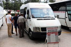 Gazipaşa ekspres hat ile 2.5 saat