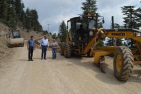 Gündoğmuş Yayla Yolu konforlu hale geliyor