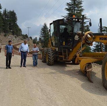 Gündoğmuş Yayla Yolu konforlu hale geliyor