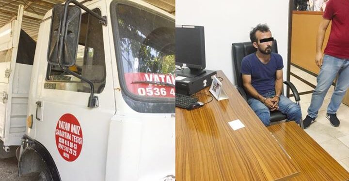 Kestel’de araç çalındı