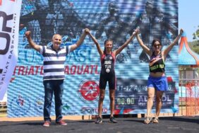 Kuşadası Triatlon ve Aquatlonu'na Alanya damgası