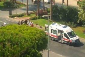 Mahmutlar'da korkunç kaza