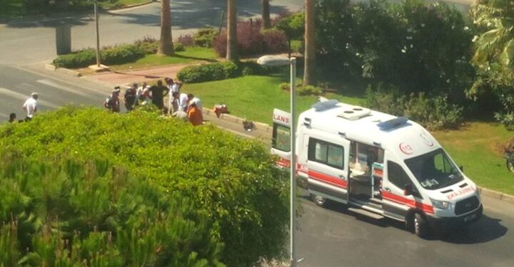 Mahmutlar’da korkunç kaza