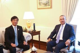 Mevlüt Çavuşoğlu'na ziyaretçi akını