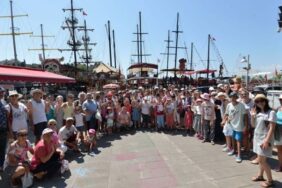 Özel çocuklar, Akdeniz keyfi yaşadı