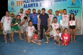 PLAJ’IN GALİBİ ALANYA BELEDİYESPOR