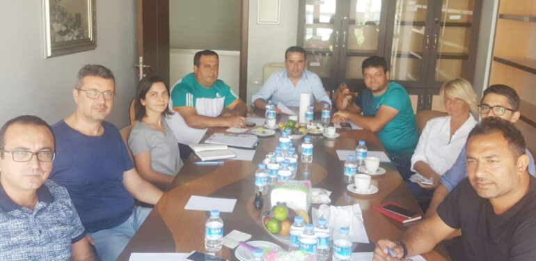 8’nci Komite’den TÜRSAB’a destek