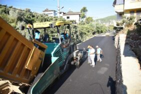 OBA MAHALLESİ KÖSELER SOKAK ASFALTLANIYOR