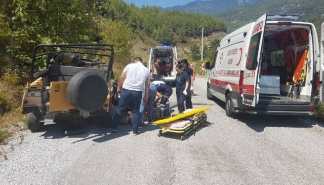 Dimçayı’nda feci safari kazası: 9 yaşındaki çocuk öldü