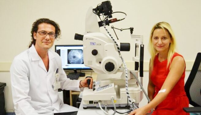 ALKÜ’de göz anjiyosu çekilebilecek