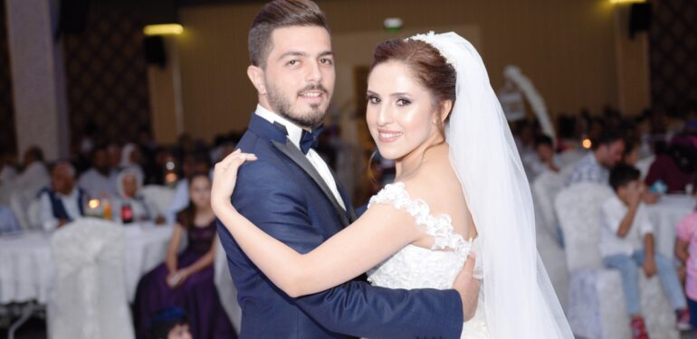 Meltem ve Enes’in mutlu günü
