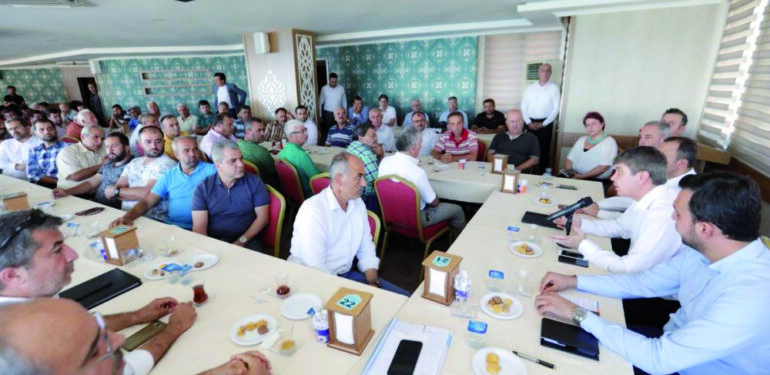 Türel ile dolmuşçular anlaşamadılar