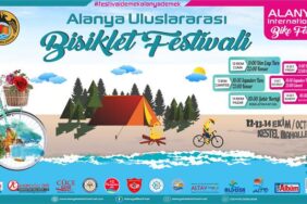 1. ALANYA ULUSLARARASI BİSİKLET FESTİVALİ BAŞLIYOR