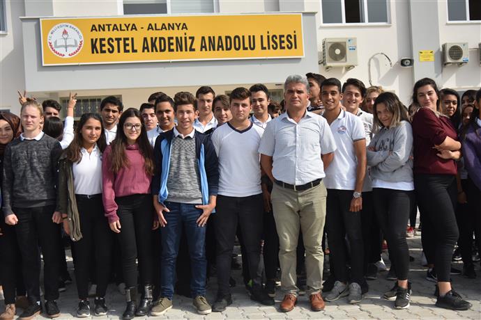 KESTEL AKDENİZ ANADOLU LİSESİ ÖĞRENCİLERİNDEN BAŞKAN YÜCEL’E TEŞEKKÜR