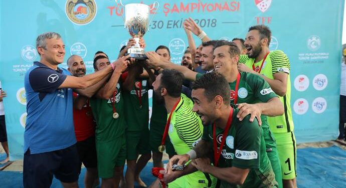 KUMDA ŞAMPİYON ERCİŞ BELEDİYESPOR