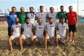 ALANYA BELEDİYESPOR PLAJ FUTBOLU TAKIMI İLK 10’DA