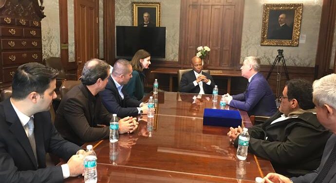 ALANYA EKİBİ BROOKLYN BELEDİYESİ’NDE RESMİ TEMASLARDA BULUNDU