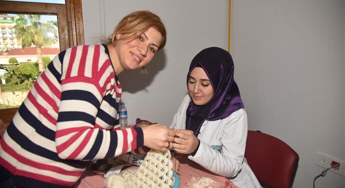 El sanatları atölyesi yenilendi