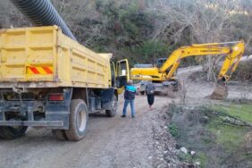 MAHMUTSEYDİ YOLUNU ALANYA BELEDİYESİ YAPIYOR