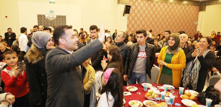 Yücel Baba ocağında’ydı