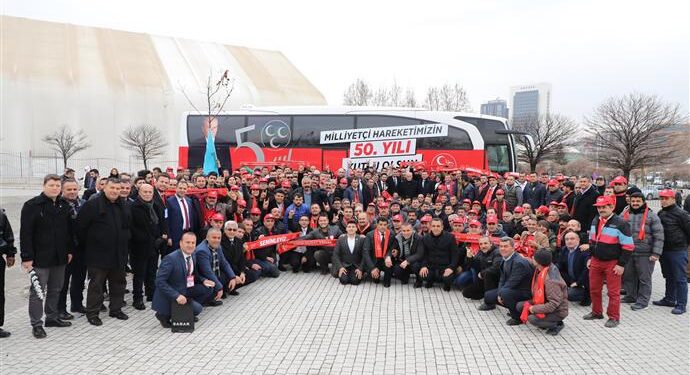 BAŞKAN YÜCEL BÜYÜK BİR ÇOŞKUYLA TANITILDI