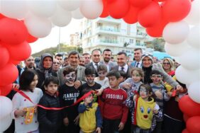 ALANYA’DA ŞEHİT FATİH UYSAL ANISINA YAPILAN PARK AÇILDI