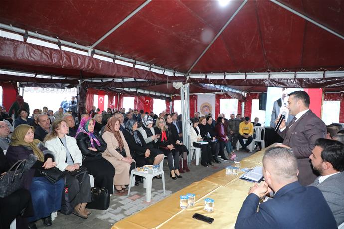 BAŞKAN YÜCEL FIĞLA MAHALLESİ’NDE