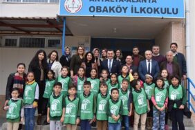 ZİRAAT MÜHENDİSİ BAŞKAN EKO OKULLARA PROJE ZİYARETİNDE