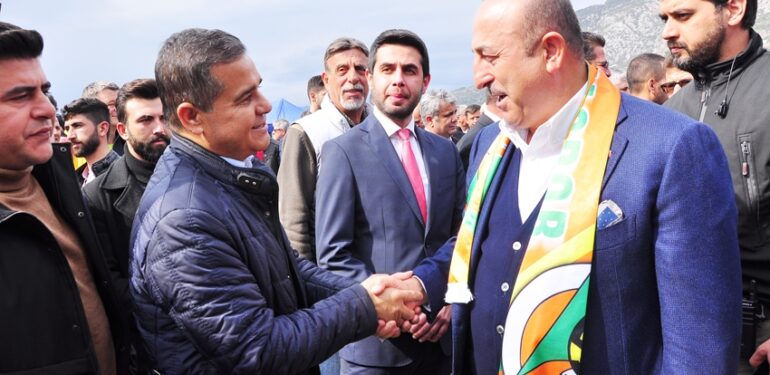 Mahmutlar’da Alanyaspor tesislerinin temeli atıldı