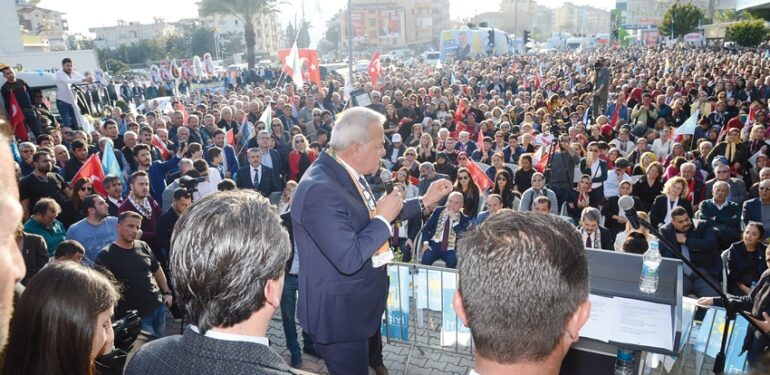 Sönmez’i binler karşıladı