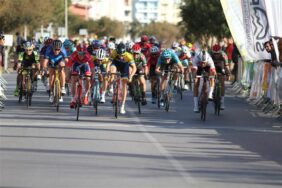 ULUSLARARASI YOL BİSİKLETİ YARIŞI ALANYA DA YAPILDI