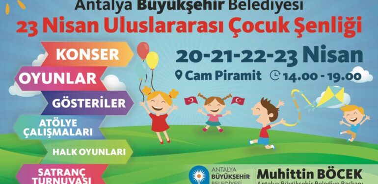  Çocuklar bayramlarını dolu dolu kutlayacak