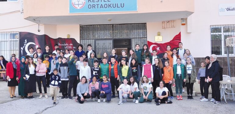 Kestel Ortaokulunda kermes