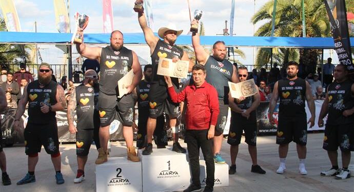 STRONGMAN ALANYA ŞAMPİYONU TRAVIS ORTMAYER OLDU