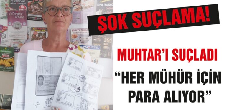 Banka gibi MUHTARLIK!