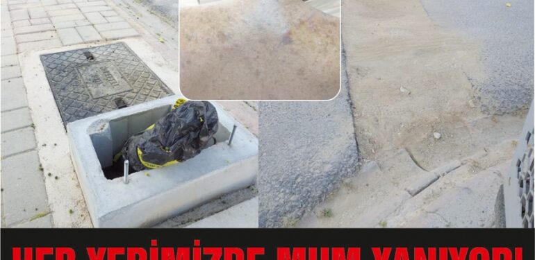 Her yerimizde mum yanıyor!