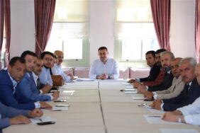 BAŞKAN YÜCEL ODA BAŞKANLARIYLA BULUŞTU