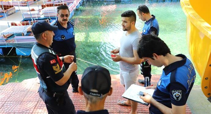 ZABITA VE JANDARMADAN DİMÇAYI’NDA ORTAK DENETİM