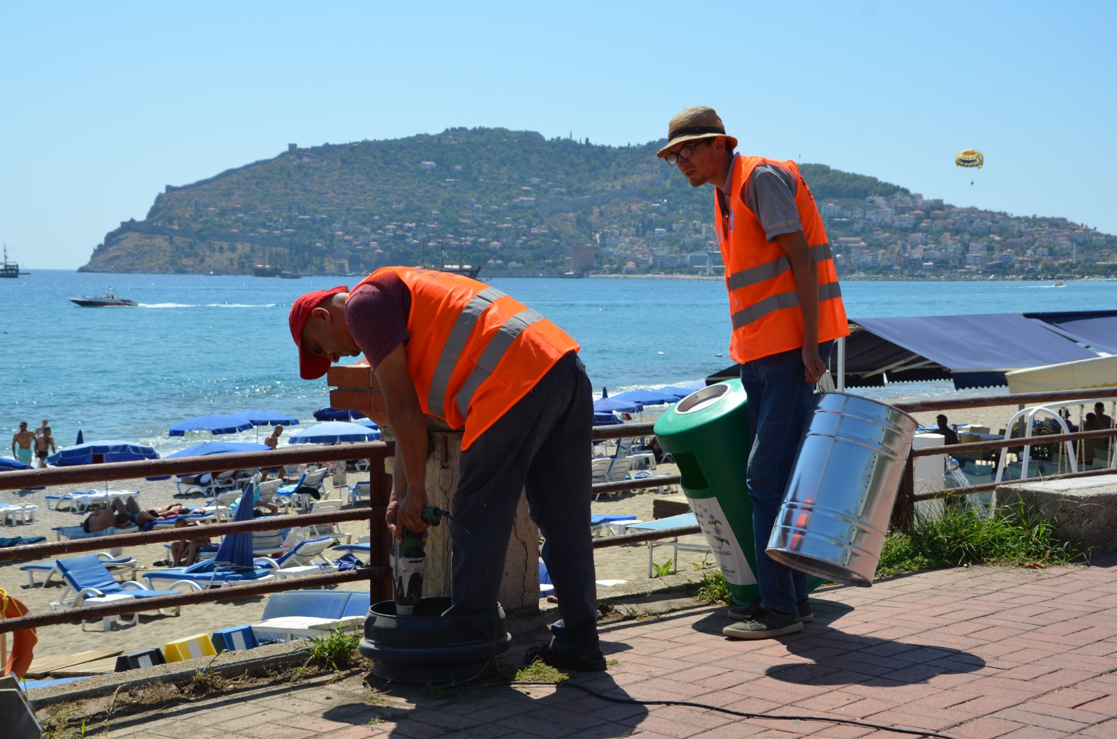 Alanya sokakları pırıl pırıl