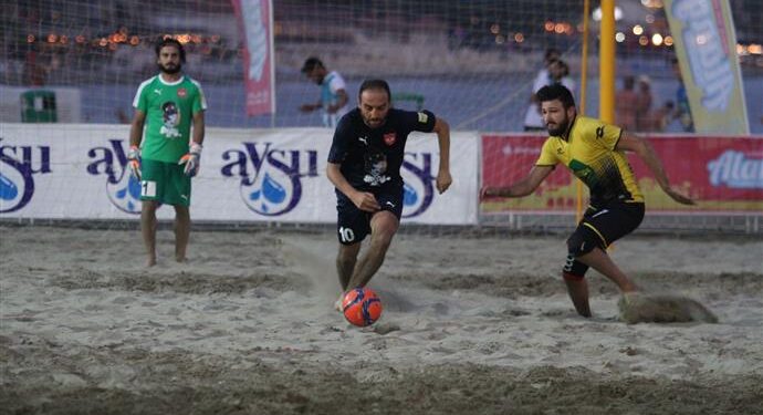 TFF PLAJ FUTBOLU LİGİ ALANYA ETABI BAŞLADI