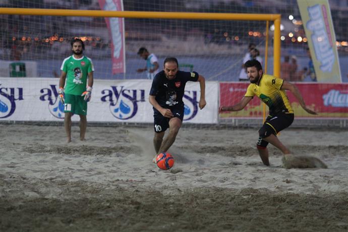 TFF PLAJ FUTBOLU LİGİ ALANYA ETABI BAŞLADI