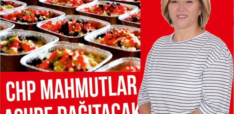 CHP Mahmutlar aşure dağıtacak