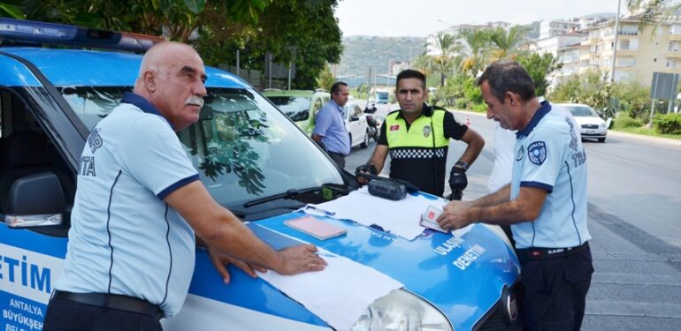 Ulaşım Zabıtası iş başında