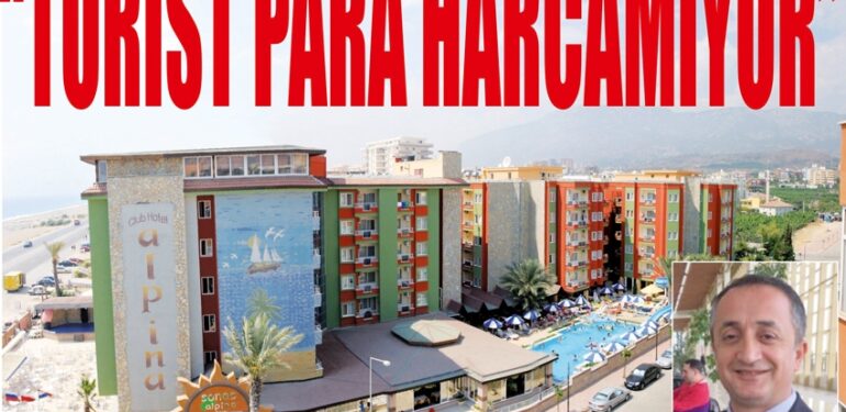 Turist para harcamıyor..