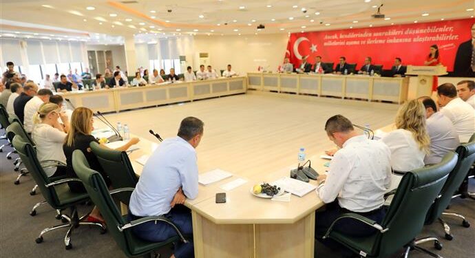 ALANYA BELEDİYE MECLİSİ TOPLANDI