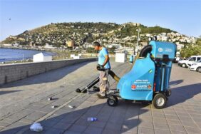 ALANYA BELEDİYESİ’NDEN TEMİZLİĞE PRATİK ÇÖZÜM