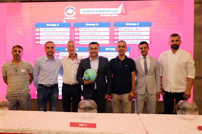 WORLD WINNERS CUP İÇİN ALANYA'DA KURALAR ÇEKİLDİ