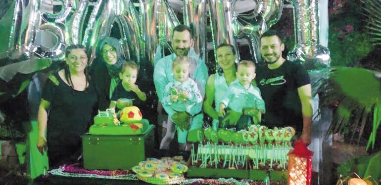 Minik Ayaz’a özel yaş günü partisi